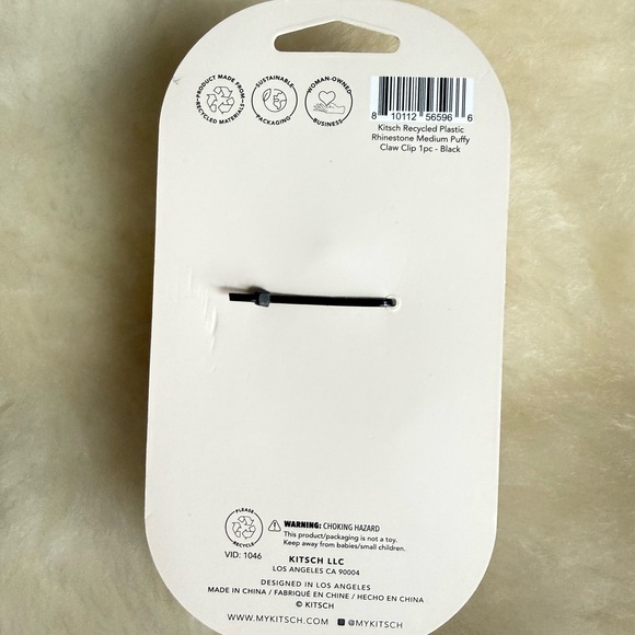 Kitsch Rhinestone Claw Clip - Picture 3 of 3